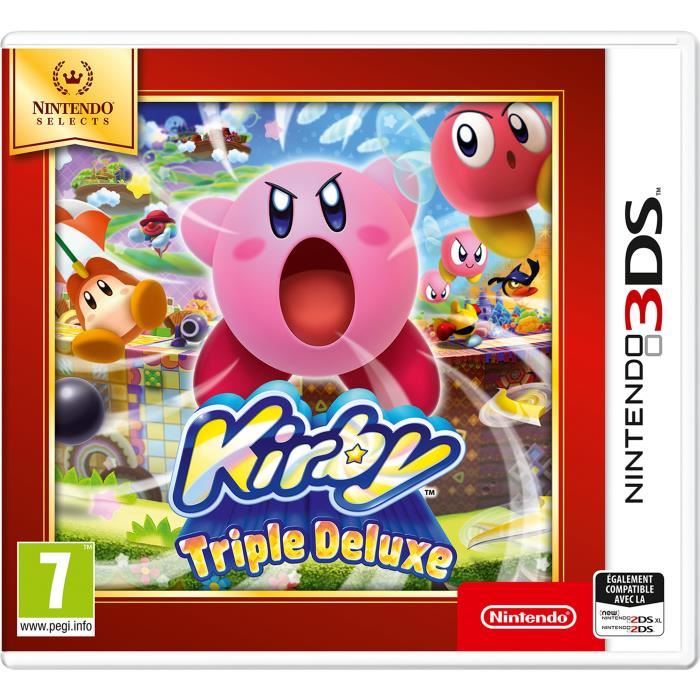 Kirby Triple Deluxe Nintendo Selects Jeu 3ds
