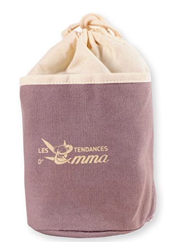 les tendances d emma Les Tendances d'Emma Trousse Carres Demaquillants Lavables Biface Coton Bio x 15