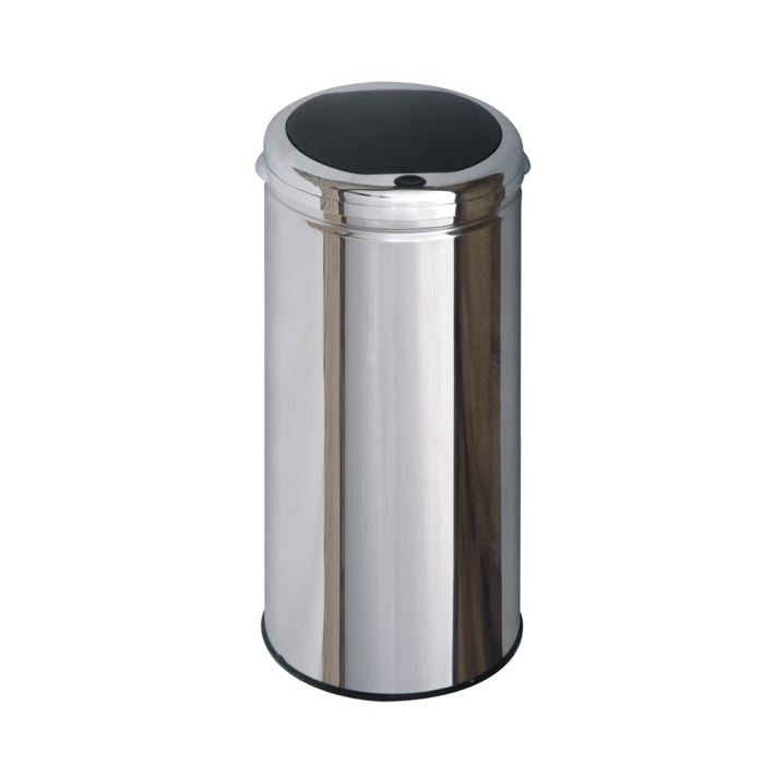 Kitchen Move Poubelle 50l One Touch Avec Seau En Acier Inox