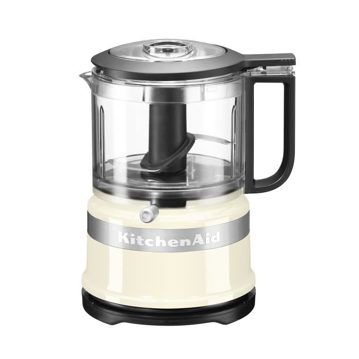 Robot Menager Compact Kitchenaid 5kfc3516eac - 830 Ml - 2 Vitesses - Lame Inox - Creme