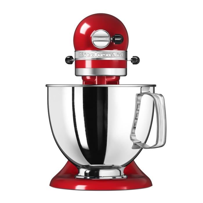 Kitchenaid Robot Patissier Sur Socle 4,8 L Rouge Empire - Artisan - 5ksm125eer