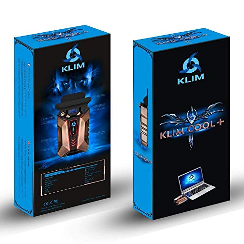 Klim Cool + Refroidisseur Pc Portable En Metal - Le Plus Puissant - Extracteur D' Air Usb Pour Refroidissement Immediat