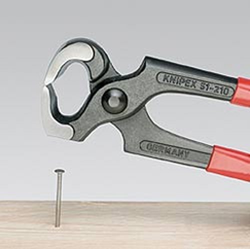 knipex Tenaille marteau noire atramentisee gainees en plastique 210 mm _ 51 01 210 SB