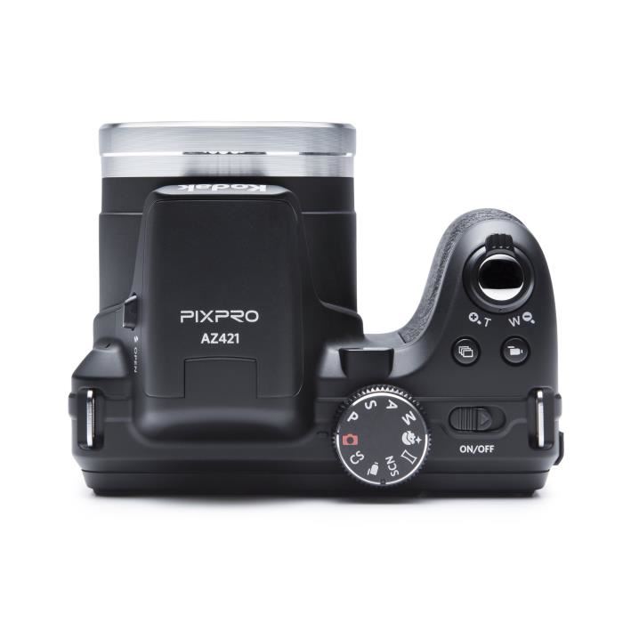 Kodak Az421 Appareil Photo Numerique - Zoom Optique 42x - Grand Angle 24 Mm - Ecran 3 Lcd - 16 Mp - Noir