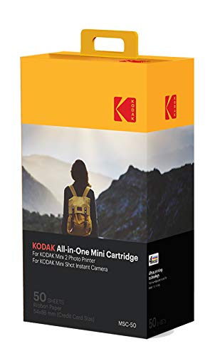 Kodak Kodmc50 Pack De 50 Feuilles Compatible Mini Shot Et Imprimante Mini 2