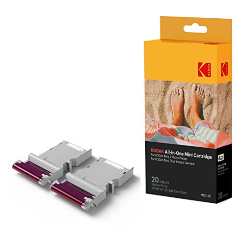 Kodak Kodmc20 Pack De 20 Feuilles Compatible Mini Shot Et Imprimante Mini 2