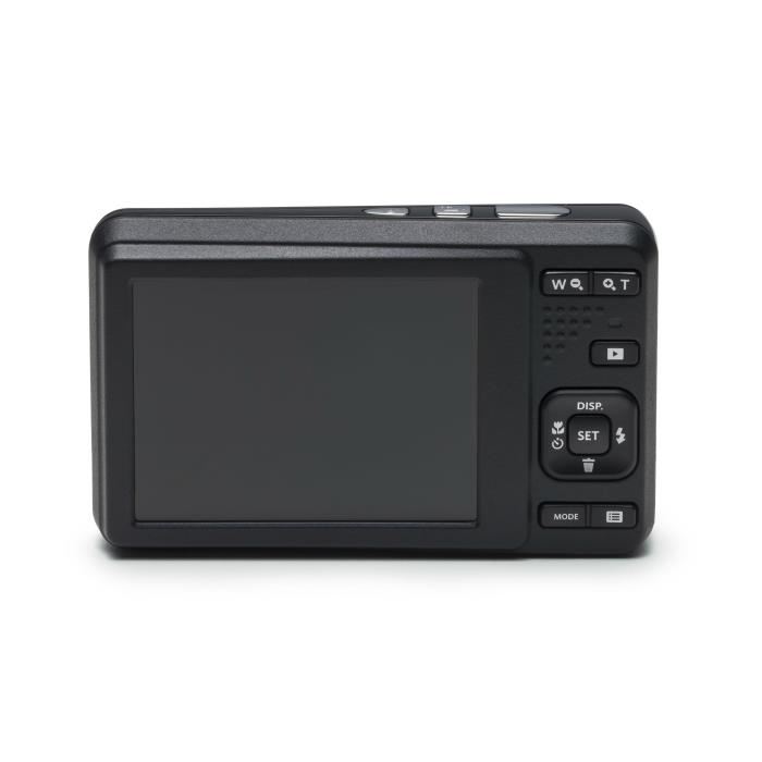 Appareil Photo Compact Kodak Fz53 Bk Noir 16 Mp Zoom X5 Video Hd Grand Angle 27mm Batterie Lithium