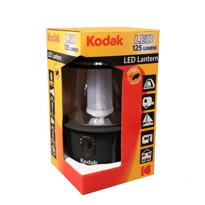 Kodak 30414211 Lampe Lanterne 20 Led, Plastique Et Metal, Jaune [classe... 