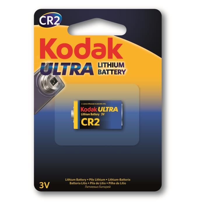 Kodak A Piles Ultra Lithium Batt Kcr2