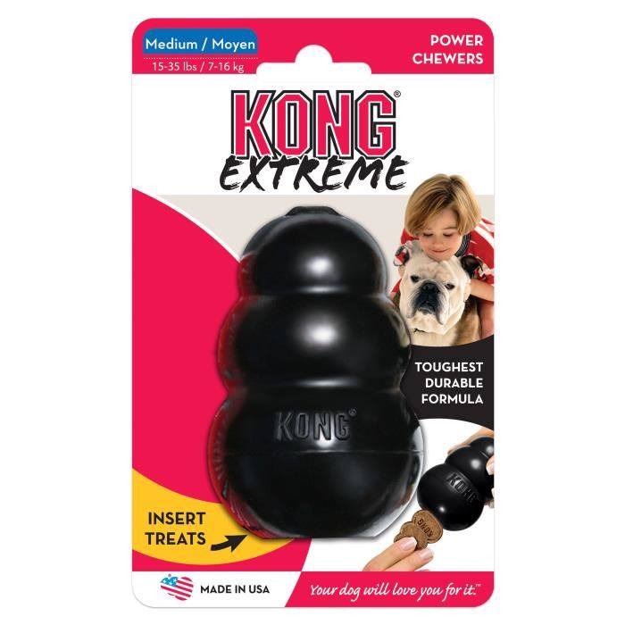 Kong - Extreme Dog Toy - Caoutchouc Natu...