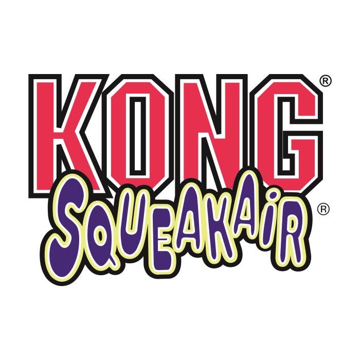 Kong Lot De 3 Balles De Tennis Air Squeaker M - Pour Chien