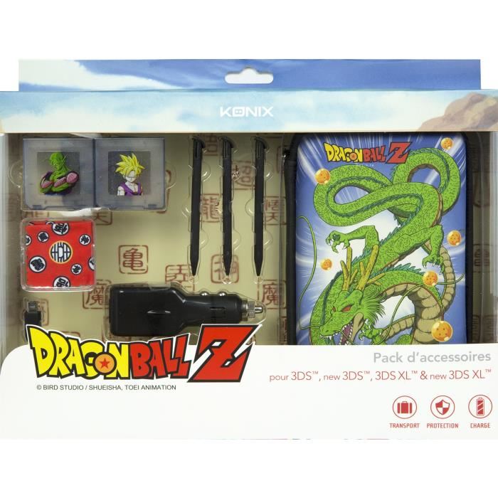 Pack Daccessoires Dragon Ball Z Konix Pour Nintendo 3ds