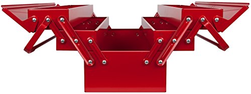 Caisse A Outils Ks Tools 9990120 Caisse Metallique Avec 5 Compartiments L420 Mm Articulations Rivetees