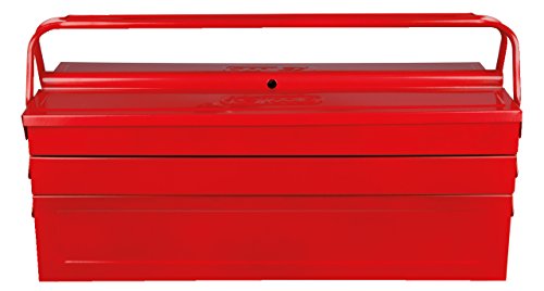 Caisse A Outils Metallique Ks Tools 9990125 5 Compartiments Rouge