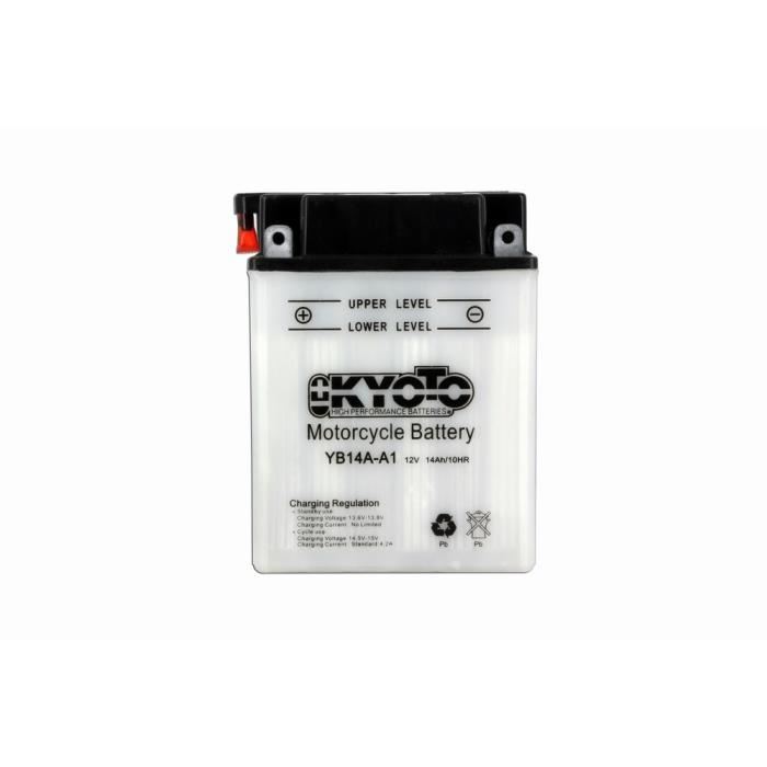 Kyoto Batterie Moto Yb14a A1 L135mm W91mm H 176mm