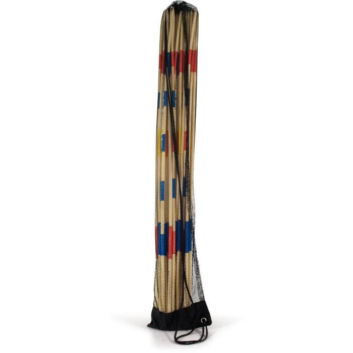 Jeujura Mikado Geant En Bois 1 M - Housse De Transport - Larbre A Jouer - 64255
