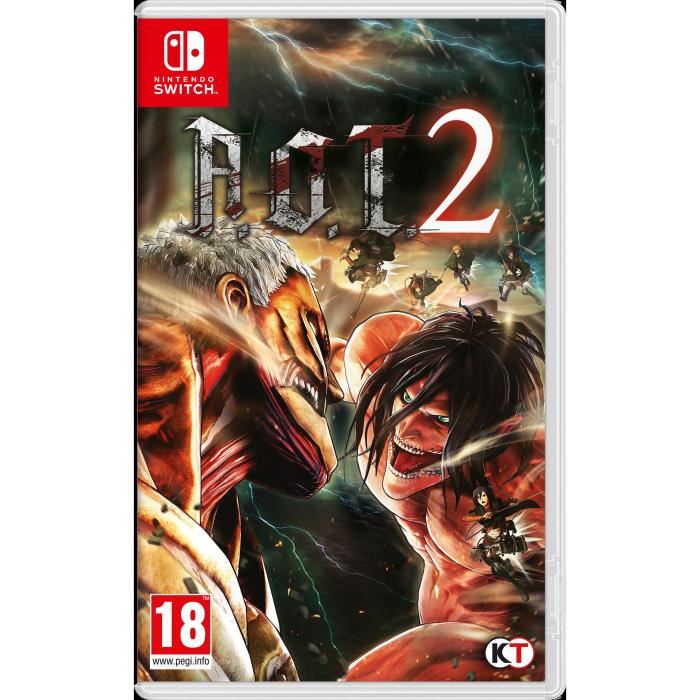 Lattaque Des Titans 2 Jeu Switch