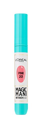 Vernis A Ongle - Loreal Paris - Magic Mani 201 - Rose - Sechage Rapide - Application Facile