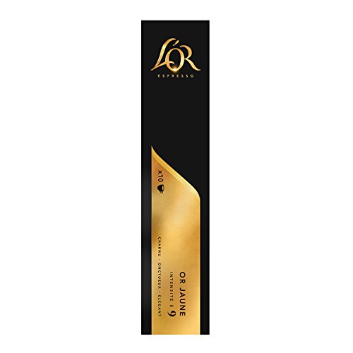 L'or Espresso Or Absolu Intensite 9 Cafe Capsules X10 Compatibles Nespresso®