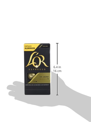 L'or Espresso Or Absolu Intensite 9 Cafe Capsules X10 Compatibles Nespresso®