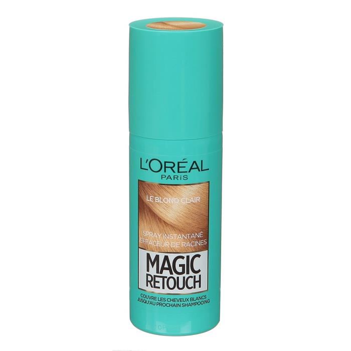 L'ORÉAL PARIS Coloration racine en spray Magic Retouch - 75 ml - Blond clair