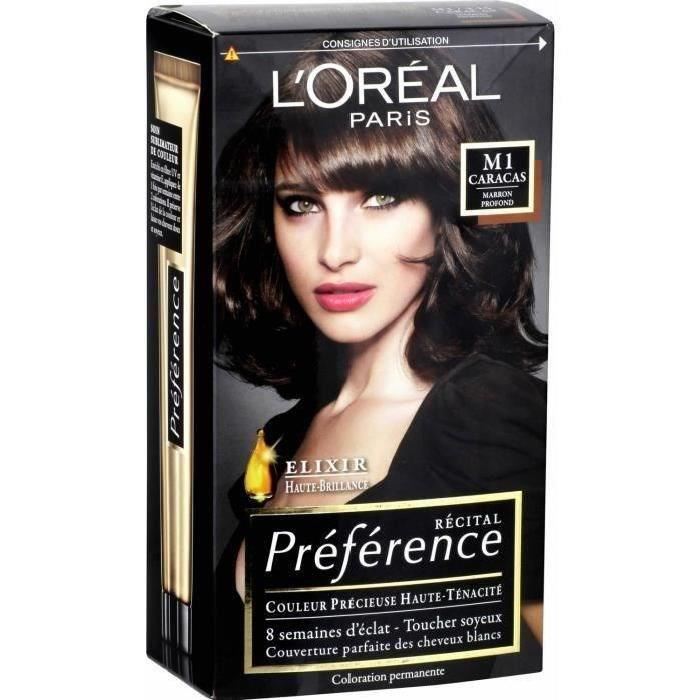 Coloration - L'oreal Paris - Preference - 4.15 Caracas Marron Glace - Profonde Et Lumineuse