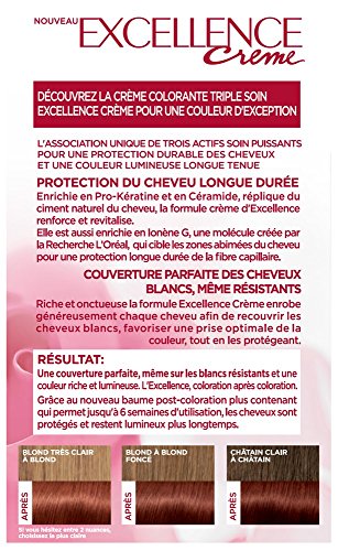 L'OREAL PARIS Excellence Coloration - 6.54N Blond fonce acajou cuivre