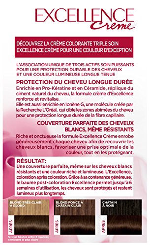 L'OREAL PARIS Excellence Coloration - 4.N Chatain