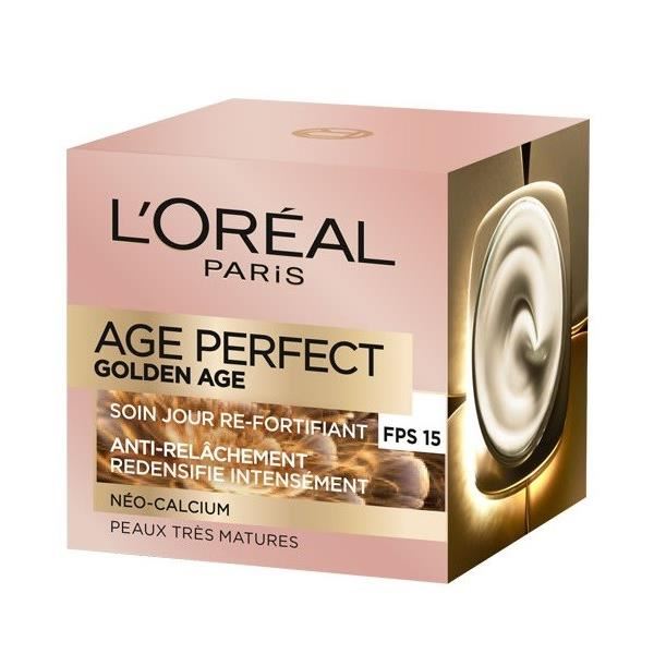 L'oreal Paris Age Perfect Golden Age Soin Rose Re-fortifiant Spf20 50 Ml - Pot 50 Ml