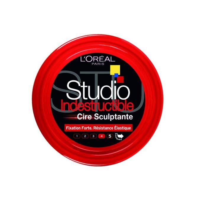 Gel cire fixation forte Studio line - le pot de 75 ml