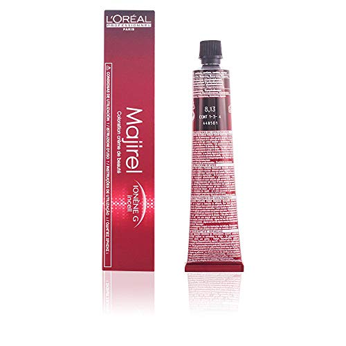 Coloration Permanente Loreal Professionnel - Majirel N°8.13 - Blond Tres Clair Cendre Dore