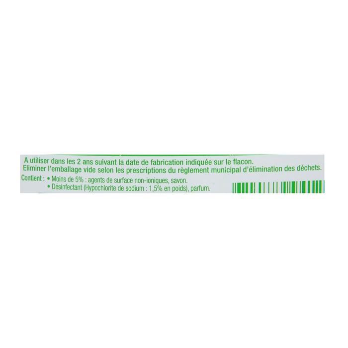 Lacroix Produit Menager Gel Desinfectant Javel Ultra Degraissant Fraîcheur Pure - 1 L