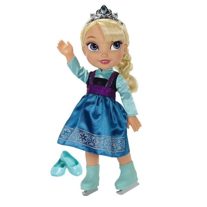 La Reine Des Neiges Poupee Elsa Patineuse 38 Cm