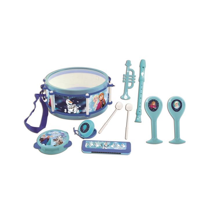 La Reine Des Neiges Set Musical De 7 Instruments De Musique Enfant