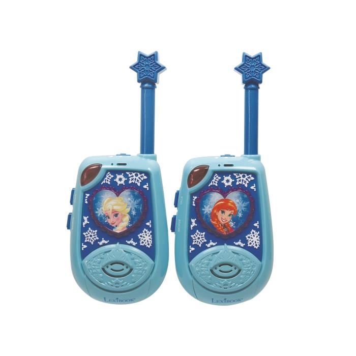 Talkie Walkies Digitaux La Reine Des Neiges Lexibook Portee 2km Fonction Morse