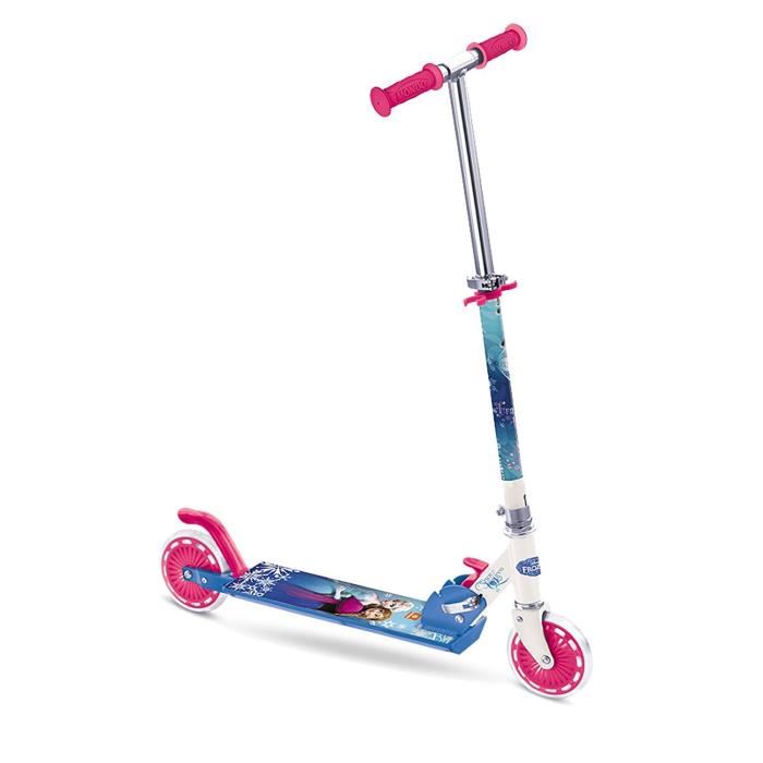 Mondo Trottinette Patinette 2 Roues Pliable Disney La Reine Des Neiges