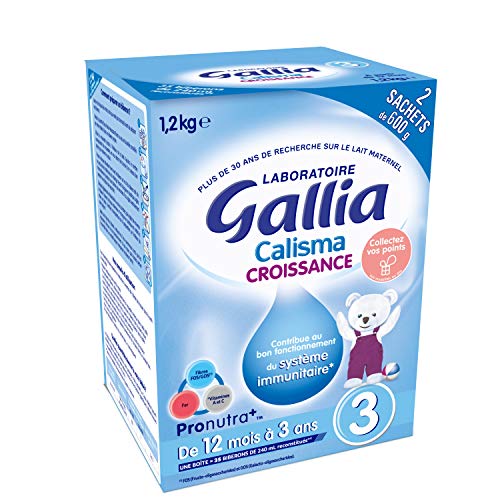 Gallia Calisma Croissance Lait 3eme Age 1,2kg