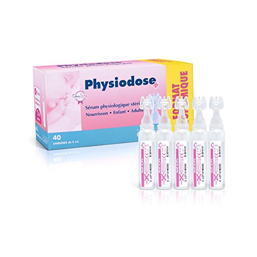 Gilbert Physiodose Serum Physiologique 40 X 5 Ml - Boîte 40 Unidoses De 5 Ml