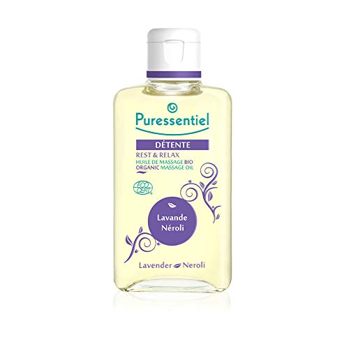 Puressentielle huile massage detente lavande 100ml