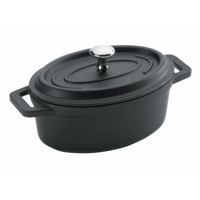 LACOR Cocotte ovale 4610804 12x85cm Tous feux vitoceramique electrique gaz et induction