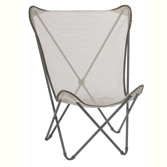 Lafuma Fauteuil Pliable Maxi Pop Up Beige