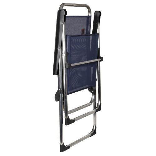 Lafuma Mobilier Fauteuil Pliant Ultra-leger En L62xl58xh100 Bleu 62x100x58cm