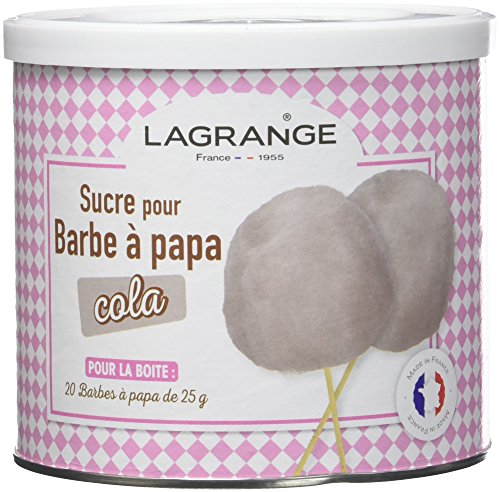 Lagrange 380009 Boîte De Sucre A Barbe A Papa 500 G - Cola