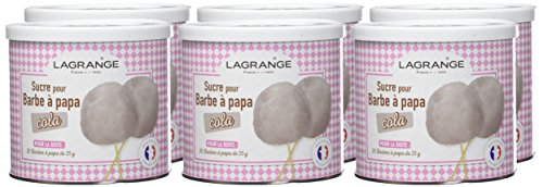 Lagrange 380009 Boîte De Sucre A Barbe A Papa 500 G - Cola
