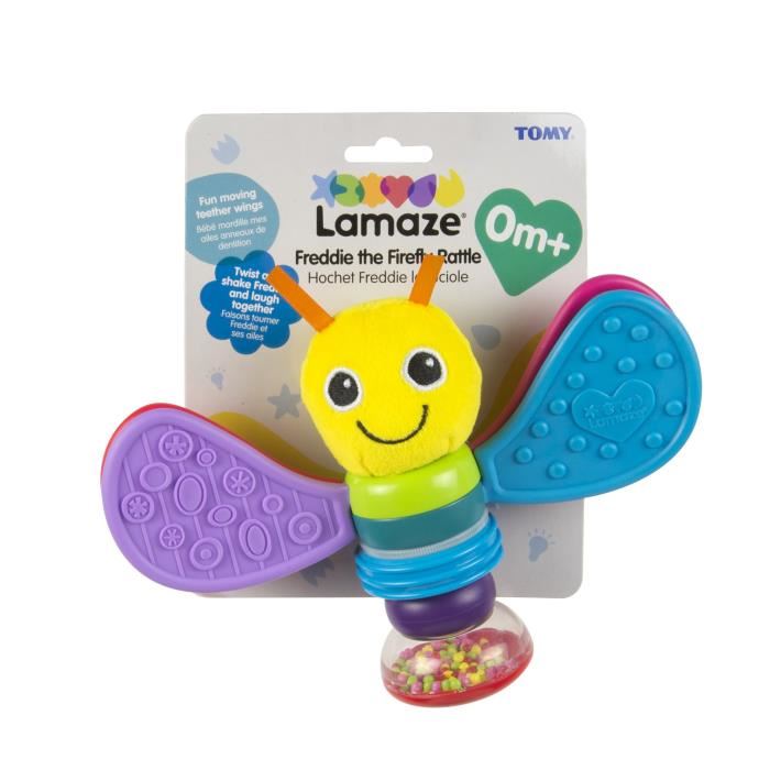 Hochet Pour Enfant - Lamaze - Freddie La Luciole - Anneau De Dentition - Activites D'eveil