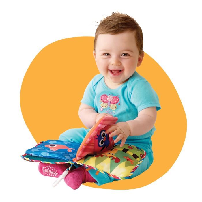 Lamaze Classic Discovery Soft Book, Baby...