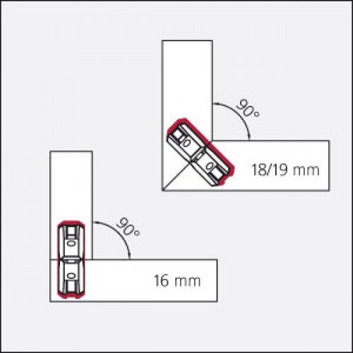 Lamello Clamex P 14 Lot De 300 Paires De