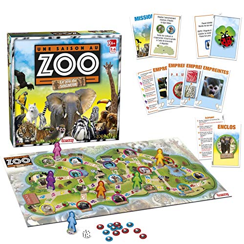 Lansay-75029-une saison au zoo le jeu du...