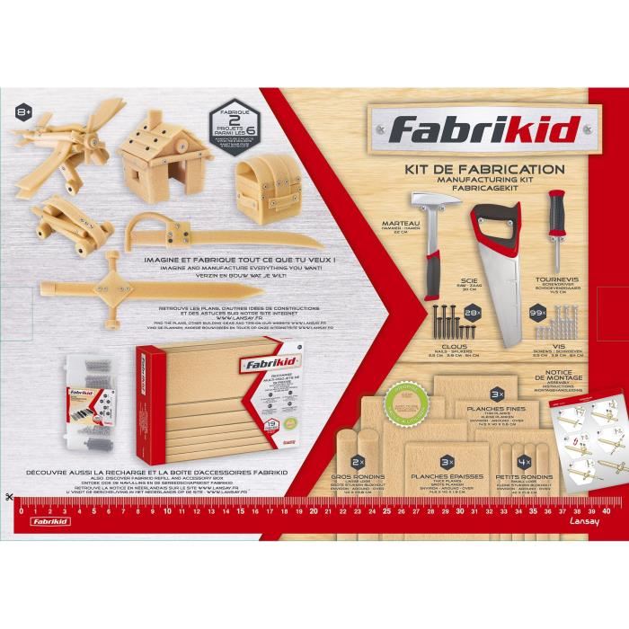 Lansay Fabrikid® Kit De Fabrication Des 8 Ans
