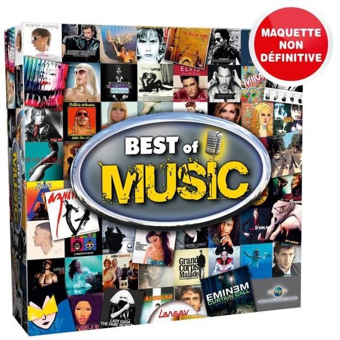 Jeu De Societe - Lansay - Best Of Music - Teste Tes Connaissances Musicales - A Partir De 12 Ans